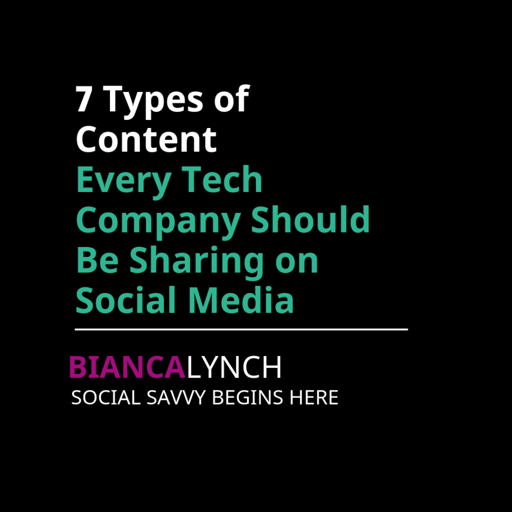 New_ 7 Types of Content Every Tech Company Should Be Sharing on Social